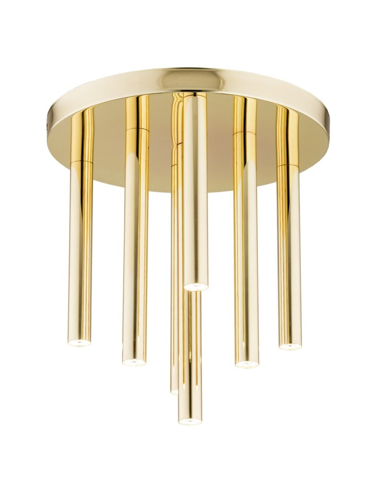 Modern ceiling lamps - Argon SANDRINO PLUS plafond 7 fl. 7x6W (max) brass 5056 - product kolory-swiatla.pl 1