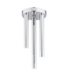 Chrome ceiling lamps - Argon SANDRINO PLUS plafond 3 fl. 3x6W (max) chrome 6198 - product 1