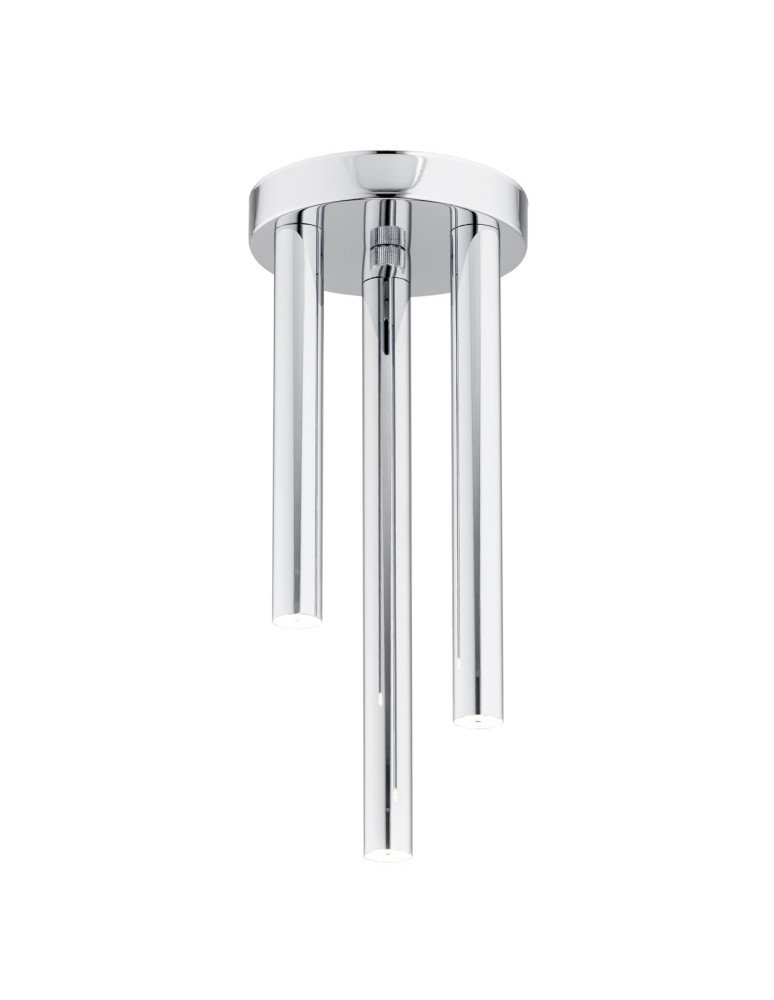 Chrome ceiling lamps - Argon SANDRINO PLUS plafond 3 fl. 3x6W (max) chrome 6198 - product kolory-swiatla.pl 1