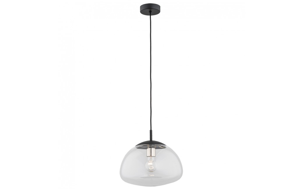 Argon TRINI lampa wisząca 1 pł. M 1x15W (max) transparentny czarny mat 4332