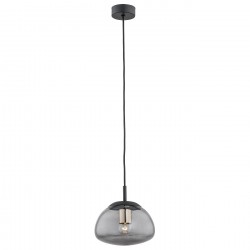 Argon TRINI lampa wisząca 1 pł. S 1x15W (max) dymny czarny mat 4333