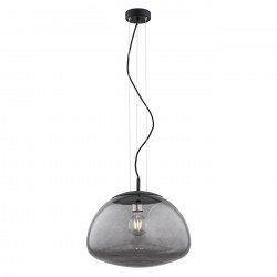 Argon TRINI lampa wisząca 1 pł. L 1x15W (max) dymny czarny mat 4350