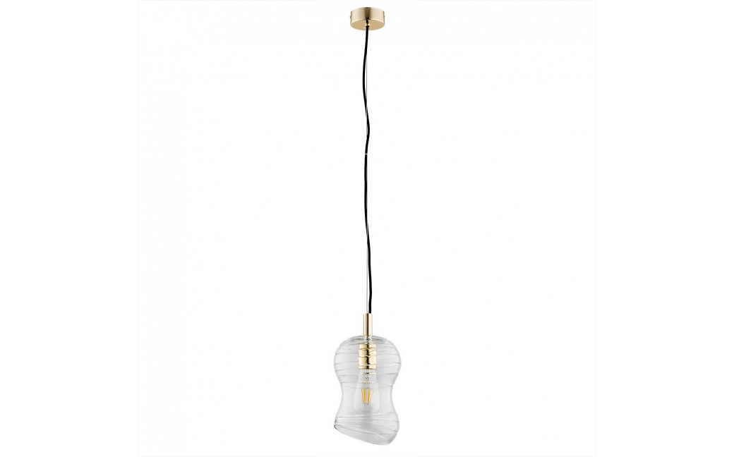 Argon DEPORTIVO lampa wisząca 1 pł. 1x15W (max) transparenty mosiądz 4742