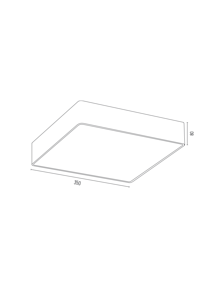 LED Plafonds - Argon ATLANTIS LED plafond medium 1x32W gold gloss white finish 4051 - product kolory-swiatla.pl 2