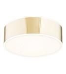 Gold plafonds - Argon ATLANTIS LED plafond small 1x22.5W gold gloss white finish 4077 - product 1
