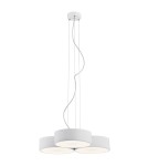 Pendant lamps - Argon DARLING LED 3 fl. led pendant lamp 3x22.5W white structure 1222 - product 1