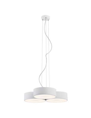 Argon DARLING LED lampa wisząca 3 pł. led 3x22.5W biały struktura 1222