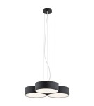 Lampy wiszące - Argon DARLING LED lampa wisząca 3 pł. led 3x22.5W czarny struktura 1223 - produkt 1
