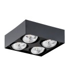 Ceiling spot lights - Argon RODOS PLUS plafond 4 fl. 4x12W black structure 1745 - product 2
