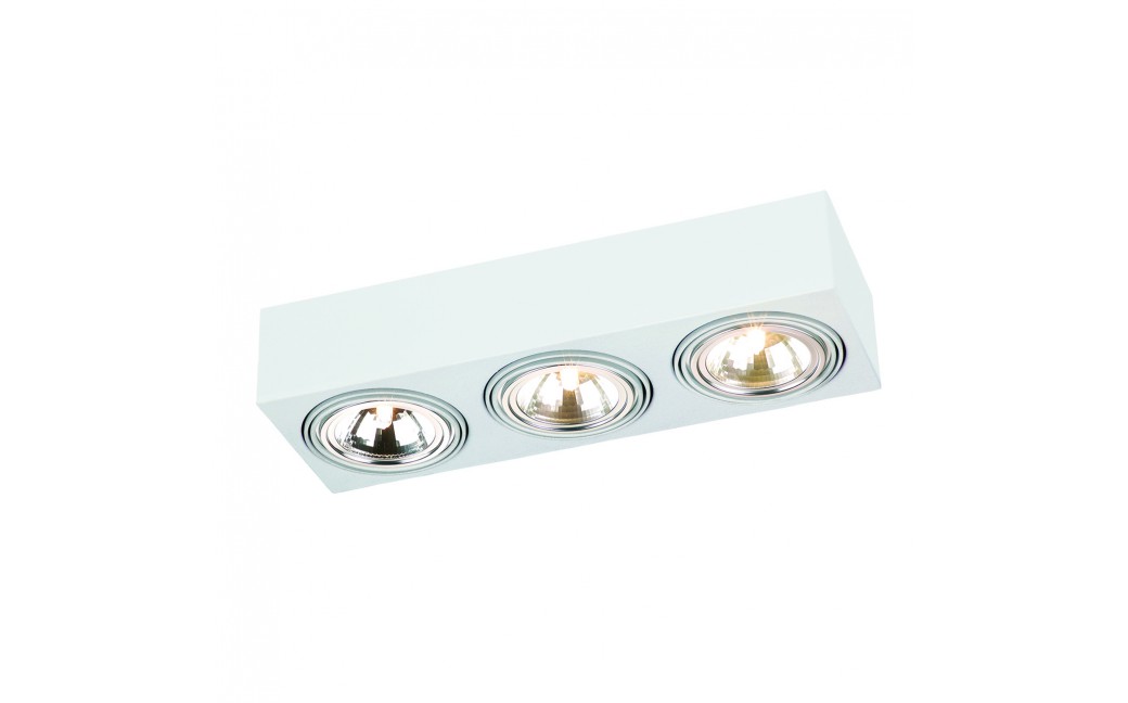 Argon RODOS plafon 3 pł. 3x6W LED (max) biały struktura 1088