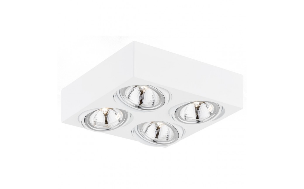 Argon RODOS plafon 4 pł. 4x6W LED (max) biały struktura 1540