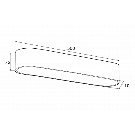 Argon TONI plafon 3 pł. 3x15W (max) mleczny czarny struktura ze złotym paskiem 6001