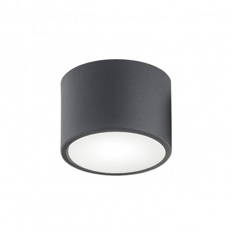 Argon VICHY plafon 1 pł. S 9W czarny struktura 3886