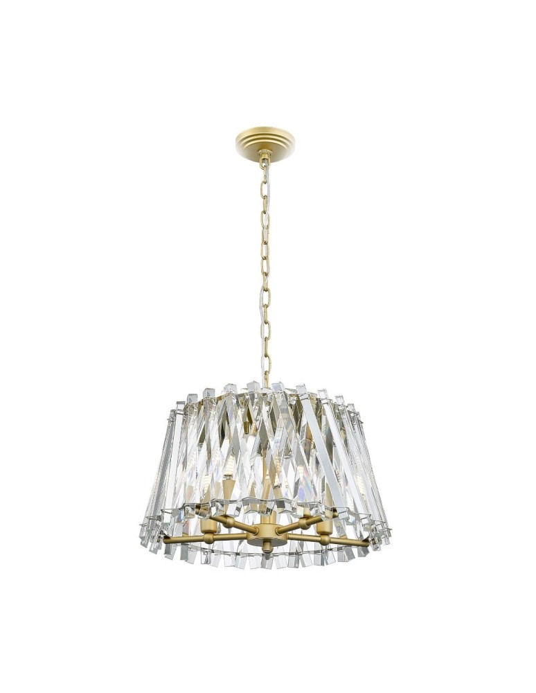 5-point chandeliers - Zuma Line Mirabell pendant lamp P0465-05K-V7V7 gold. - product kolory-swiatla.pl 2