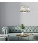 5-point chandeliers - Zuma Line Mirabell pendant lamp P0465-05K-V7V7 gold. - product 4