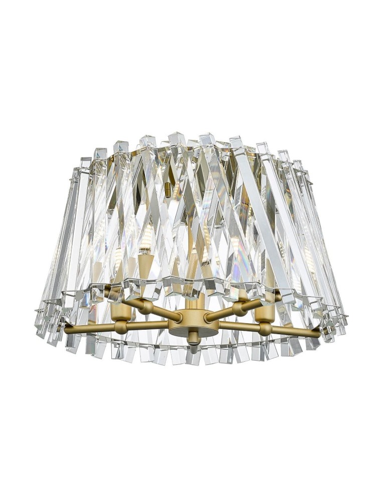 Ceiling lamps with crystals - Zuma Line Mirabell Ceiling Lamp C0465-05K-V7V7 gold. - product kolory-swiatla.pl 1