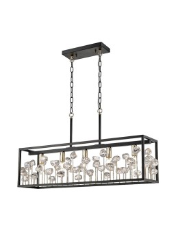 Zuma Line Caroline lampa Wisząca P0541-05B-SDAC czarny mat