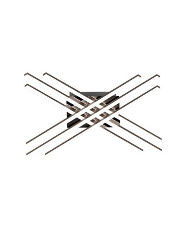 Zuma Line Cross Ceiling Lamp PL99829-6 chrome