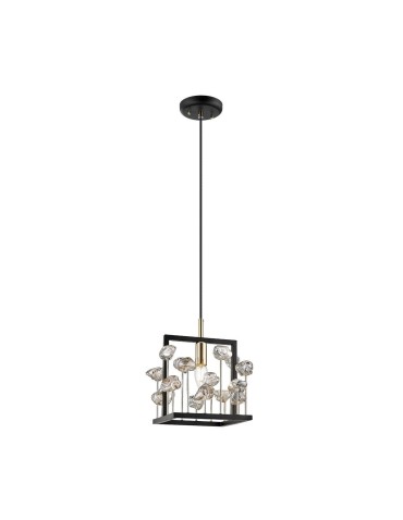 Zuma Line Caroline pendant lamp P0541-01B-SDAC matte black - product 2