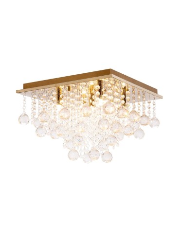 Zuma Line Rangel Gold/Gold Ceiling Lamp RLX92711-5GC