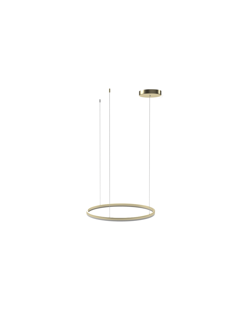 Pendant lamps circles - Azzardo HALO PENDANT 120 CCT GO + REMOTE CONTROL Pendant with Remote Control Functions Dimming and Light Color Change AZ5344 - product kolory-swiatla.pl 1