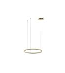 Pendant lamps circles - Azzardo HALO PENDANT 150 CCT GO + REMOTE CONTROL Pendant with Remote Control Functions Dimming and Light Color Change AZ5348 - product 1