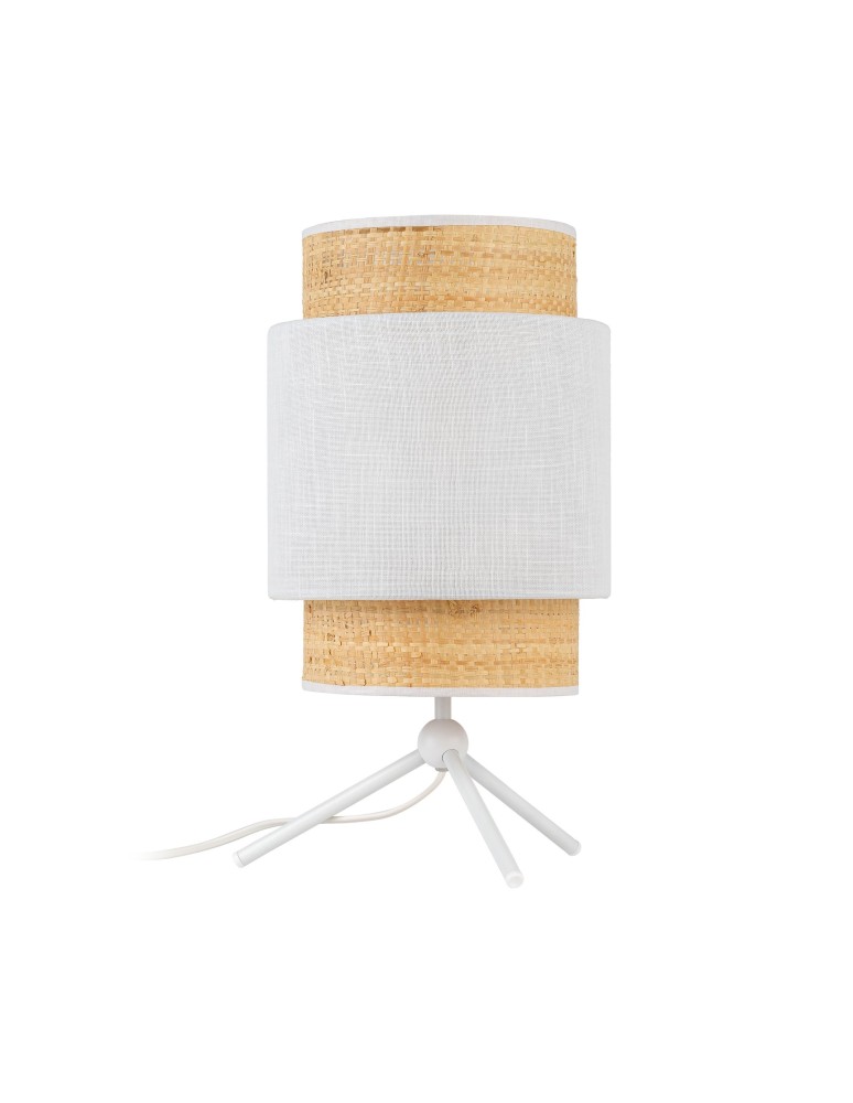 TK Lighting BOHO NEW WHITE LAMPKA NOCNA 1 PŁ 5535