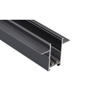 Magnetic rails - Azzardo BETA TRACK MAGNETIC57 230V 2m GIPS2 BK Flush-mounted magnetic busbar Beta 230V AZ5171 - product 1