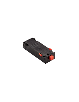 Azzardo BETA TRACK MAGNETIC 230V STRAIGHT CONNECTOR ELECTRIC BK Łącznik Elektryczny Prosty Systemu BETA 230V AZ5152