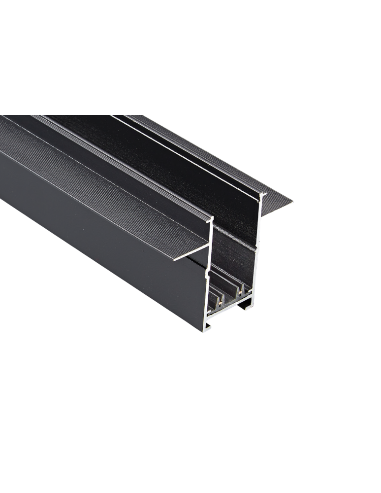 Magnetic rails - Azzardo BETA TRACK MAGNETIC57 230V 3m GIPS2 BK Magnetic Flush Mounted Rail Beta 230V AZ5172 - product kolory-swiatla.pl 1