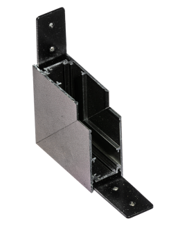 Azzardo BETA TRACK MAGNETIC57 230V CORNER90 B BK Corner Magnetic Surface Rail Connector AZ5160