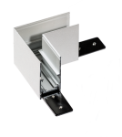 Accessories for magnetic busbars - Azzardo BETA TRACK MAGNETIC57 230V CORNER90 A WH Corner Magnetic Surface Rail Switch AZ5159 - product 1