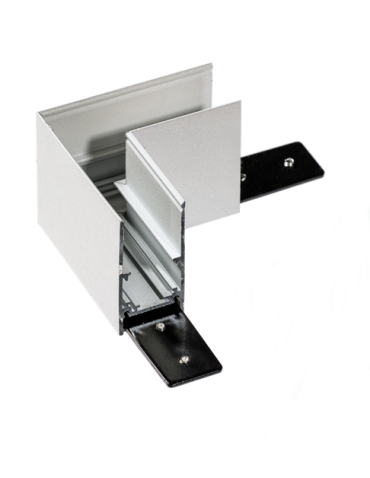 Azzardo BETA TRACK MAGNETIC57 230V CORNER90 A WH Corner Magnetic Surface Rail Switch AZ5159