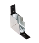 Accessories for magnetic busbars - Azzardo BETA TRACK MAGNETIC57 230V CORNER90 B WH Corner Magnetic Surface Rail Switch AZ5161 - product 1