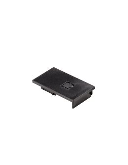Azzardo BETA TRACK MAGNETIC57 230V END CAP BK End Cap for BETA 230V Magnetic Rail AZ5166