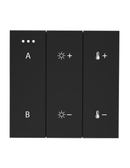 Azzardo SWITCH PANEL REMOTE CONTROL 2-GROUP BLUETOOTH BK Bluetooth 2-Group Control Panel AZ5209
