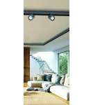 Magnetic rail lamps - Azzardo BETA GARY 230V TRACK MAGNETIC GU10 BK Magnetic Busbar Light AZ5207. - product 2