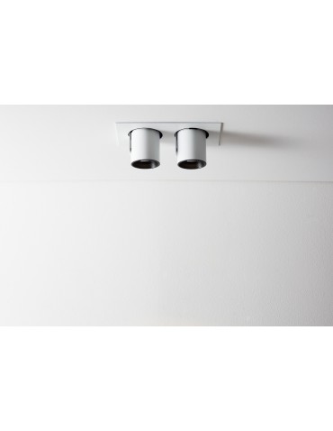 Labra AURO BASE 60 x2 WP On-Off Recessed Double Spotlight 4.1167