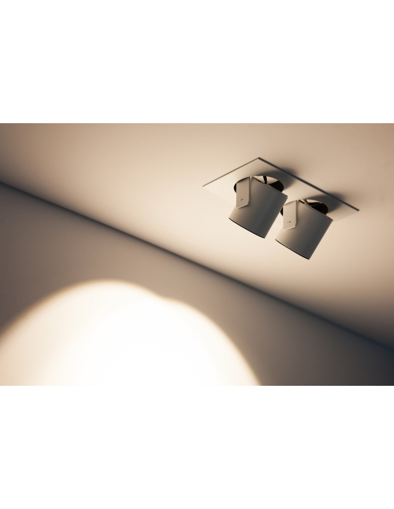 Recessed ceiling spotlights - Labra AURO BASE 60 x2 WP On-Off Recessed Double Spotlight 4.1167 - product kolory-swiatla.pl 3