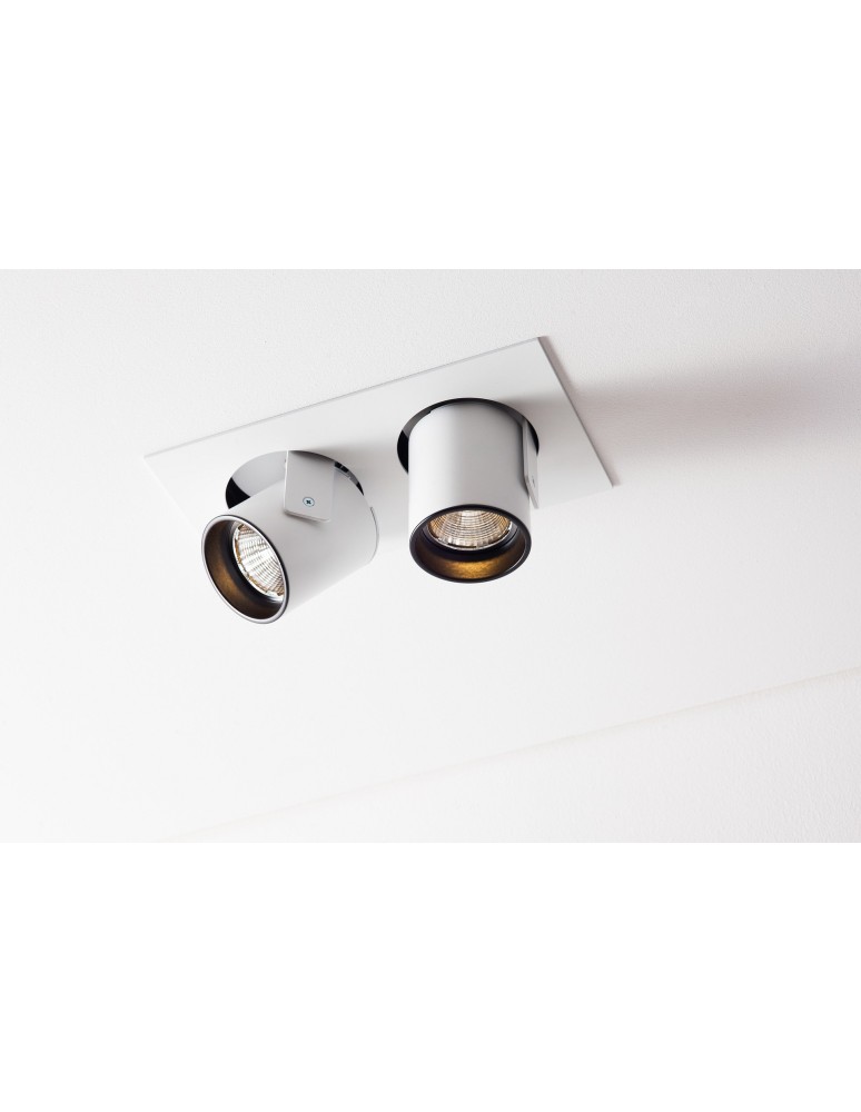 Recessed ceiling spotlights - Labra AURO BASE 60 x2 WP On-Off Recessed Double Spotlight 4.1167 - product kolory-swiatla.pl 4