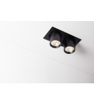 Recessed ceiling spotlights - Labra AURO BASE 90 x2 WP On-Off Recessed Double Spotlight 4.1173 - product 1
