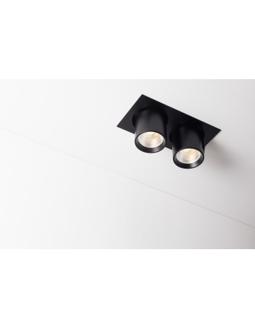 Labra AURO BASE 90 x2 WP On-Off Recessed Double Spotlight 4.1173