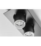Ceiling spotlights - Labra AURO BASE 60 x2 NT On-Off Surface-mounted Double Spotlight 3.0555 - product 2