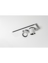 Labra AURO BASE 90 x2 NT On-Off Surface Mounted Spotlight Double 3.0549