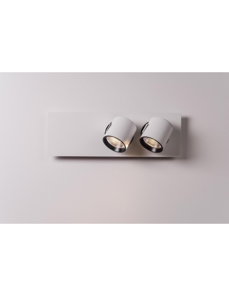 Ceiling spotlights - Labra AURO BASE 90 x2 NT On-Off Surface Mounted Spotlight Double 3.0549 - product kolory-swiatla.pl 3