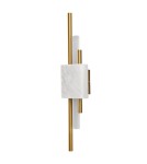Designer wall lamps - Step into Design ELLIE LED marble wall lamp white gold 50cm ST-7007W-WHITE - product 2