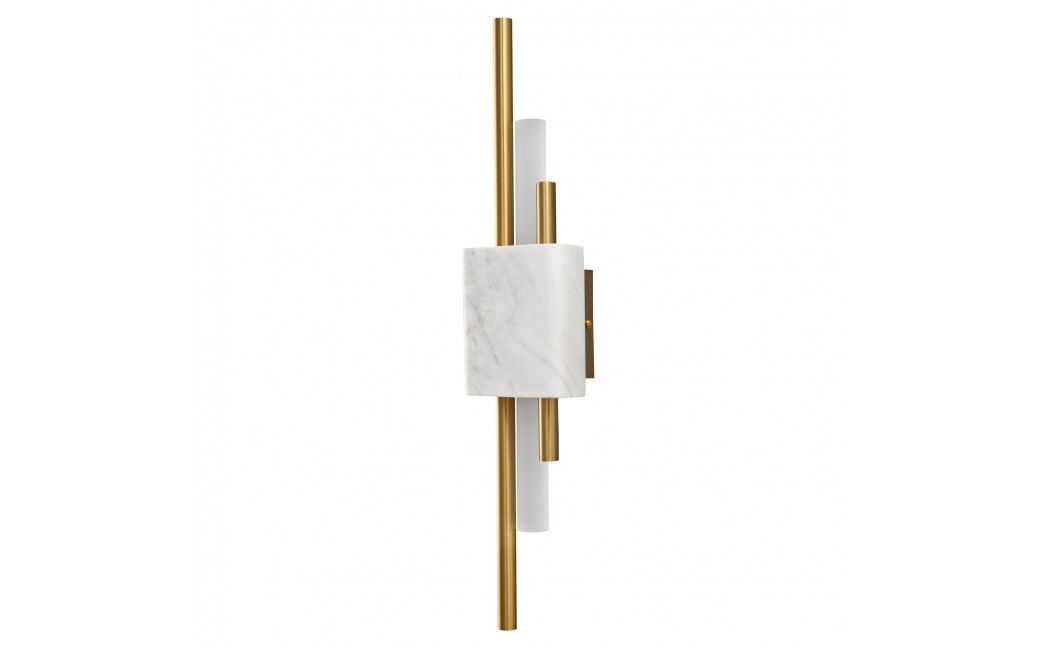Step into Design Lampa ścienna ELLIE LED marmurowa biało złota 50cm ST-7007W-WHITE
