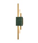 Designer wall lamps - Step into Design ELLIE LED marble green gold wall lamp 50cm ST-7007W-GREEN - product 1