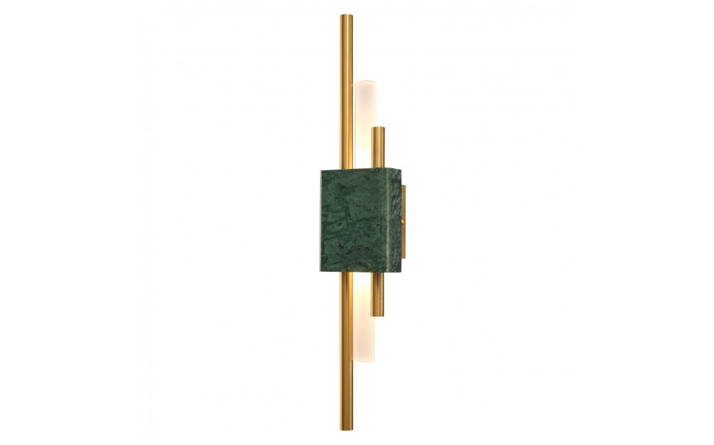 Step into Design Lampa ścienna ELLIE LED marmurowa zielono złota 50cm ST-7007W-GREEN