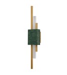 Designer wall lamps - Step into Design ELLIE LED marble green gold wall lamp 50cm ST-7007W-GREEN - product 2